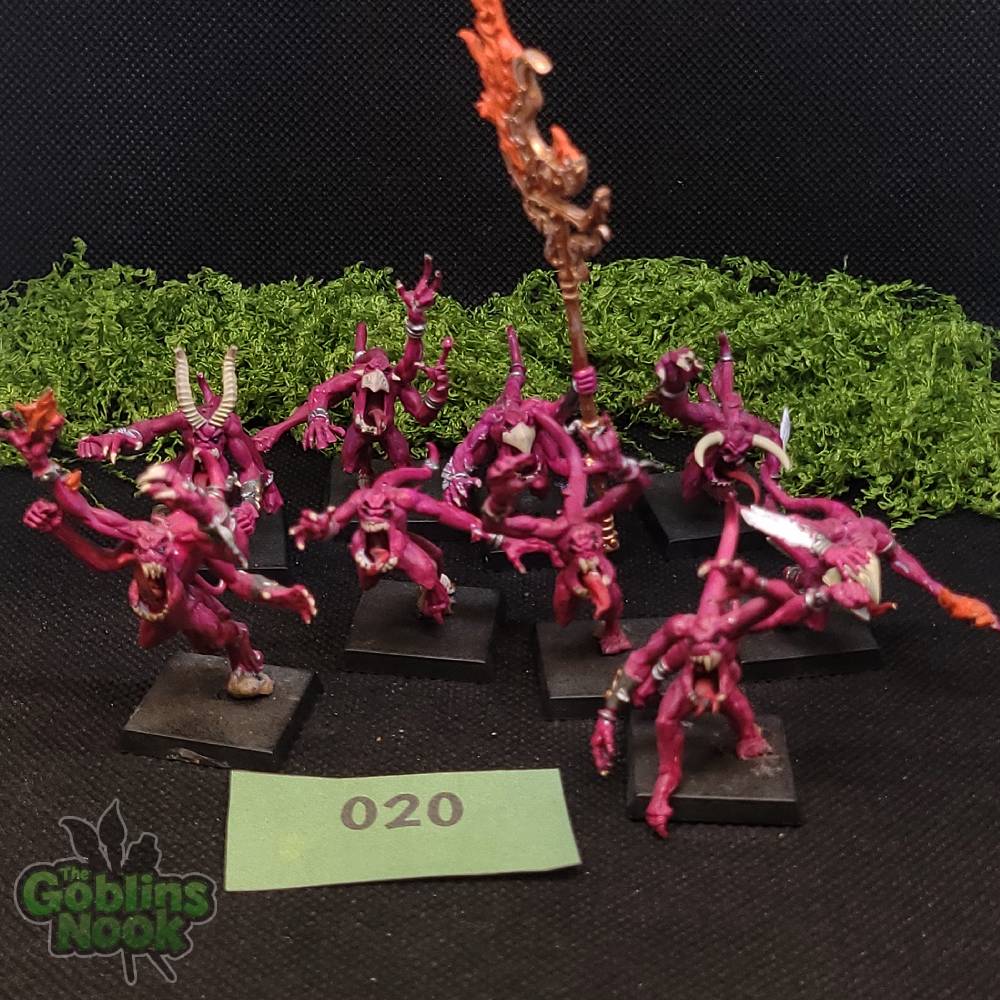 Pink Horrors (Thousand Sons, Chaos Daemons, or Disciples of Tzeentch)
