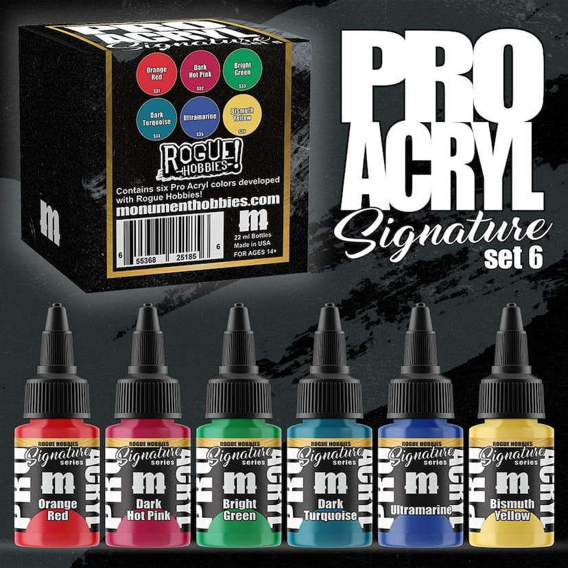 Rogue Hobbies Signature Set - 6 Colors