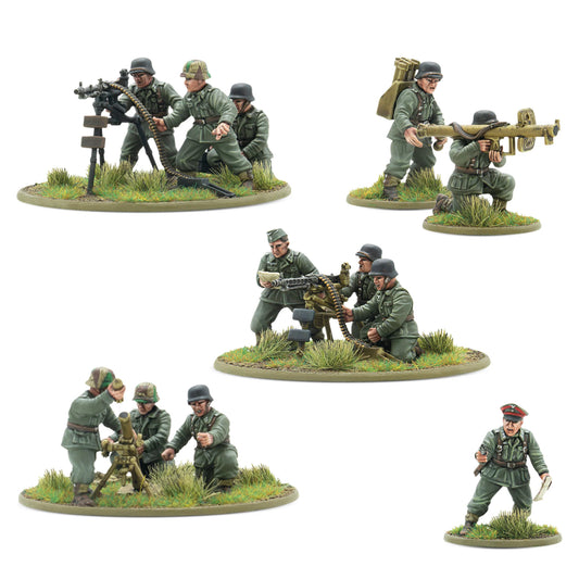 German Heavy Weapons Platoon (Plastic)