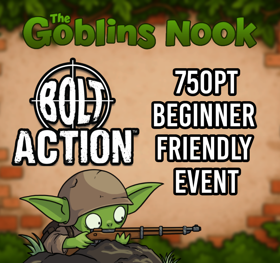 Bolt Action 750pt Beginner Friendly Day