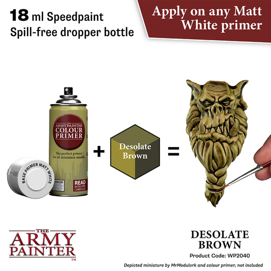 Warpaints Speedpaint 2.0: Desolate Brown - 18ml
