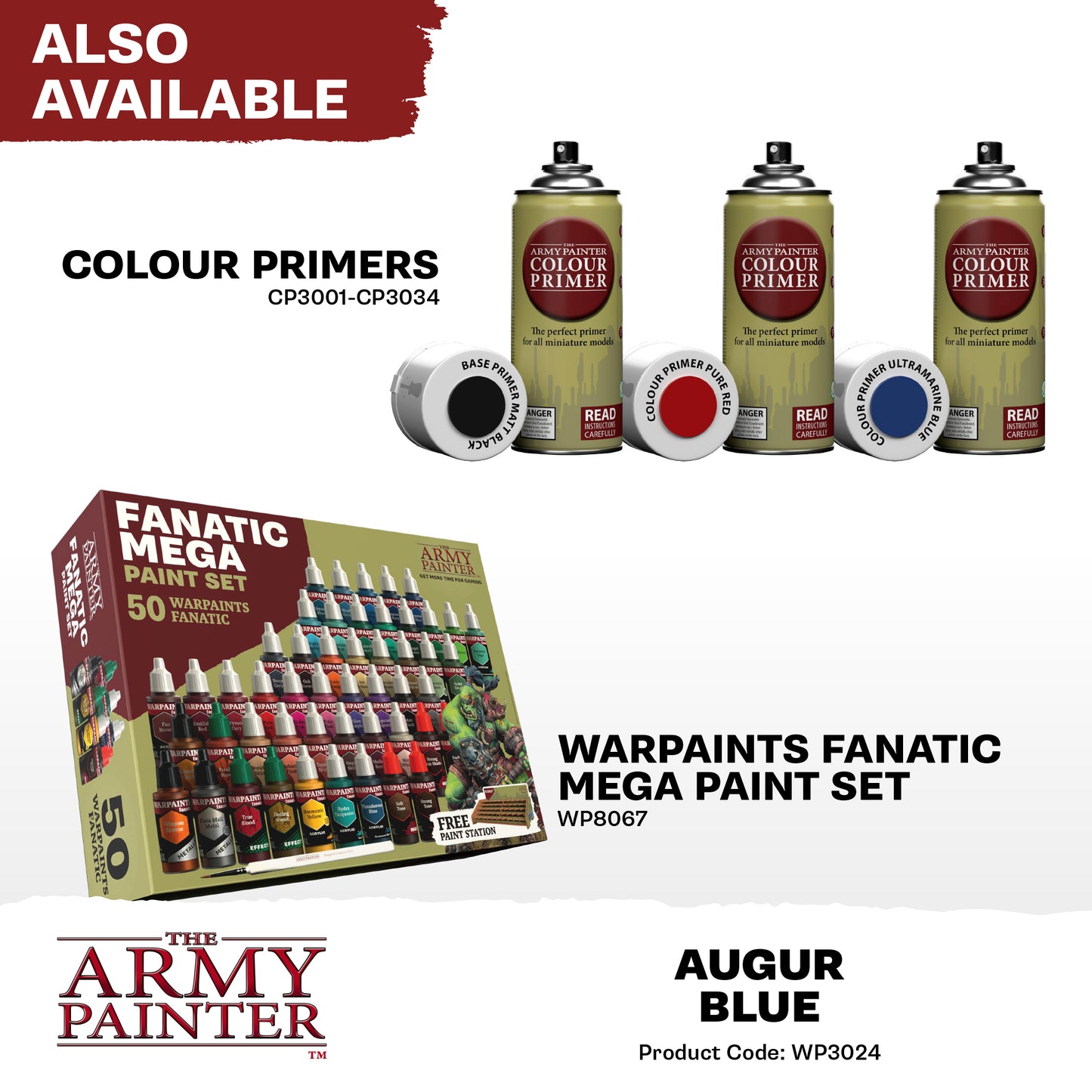 Warpaints Fanatic: Augur Blue - 18ml
