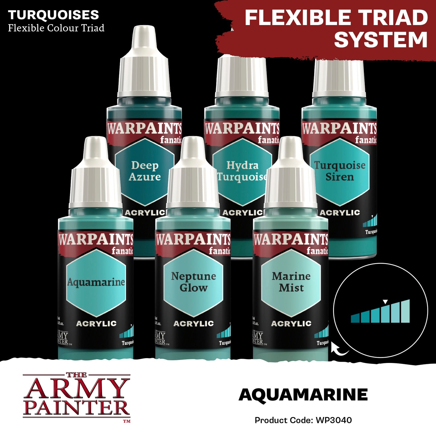 Warpaints Fanatic: Aquamarine - 18ml