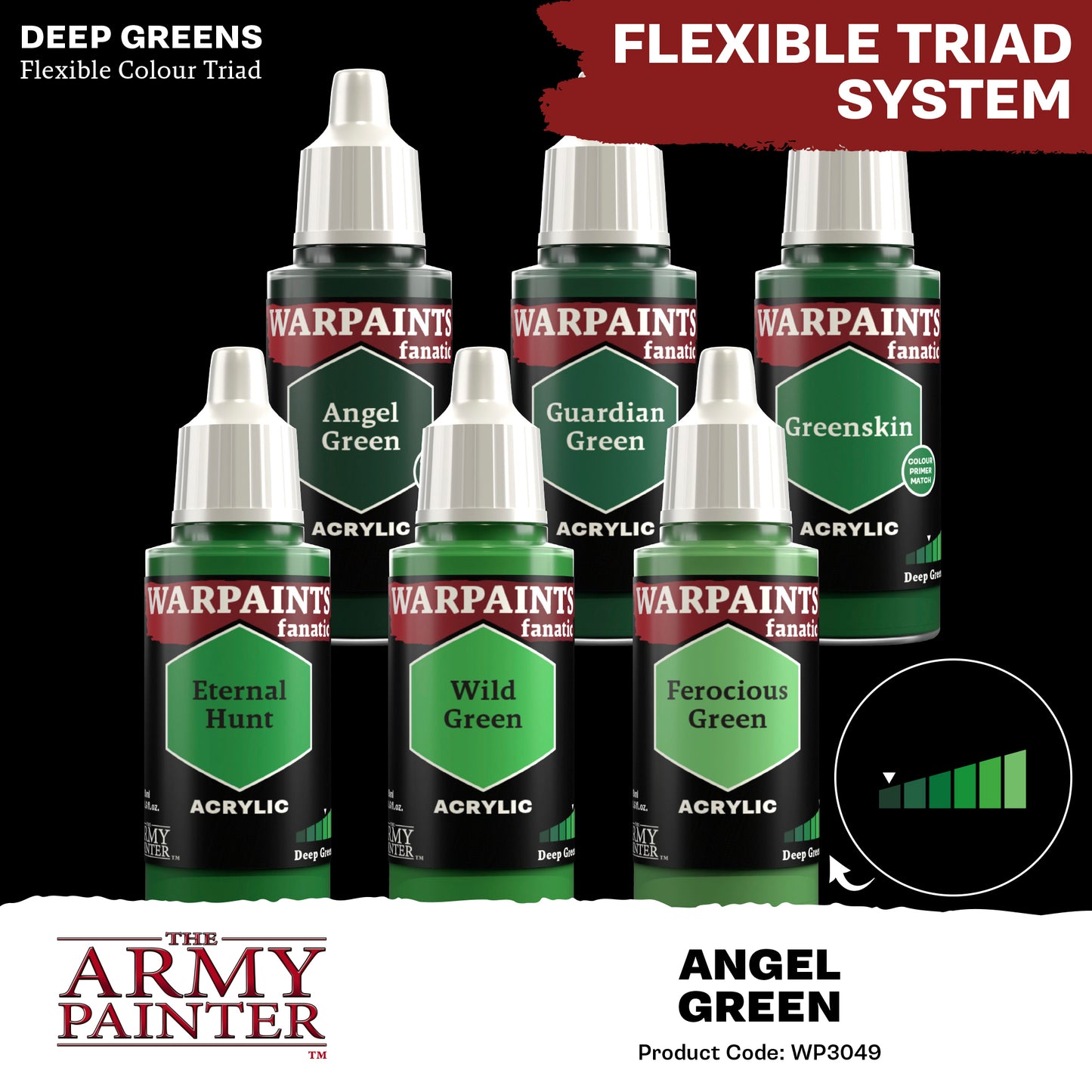 Warpaints Fanatic: Angel Green - 18ml