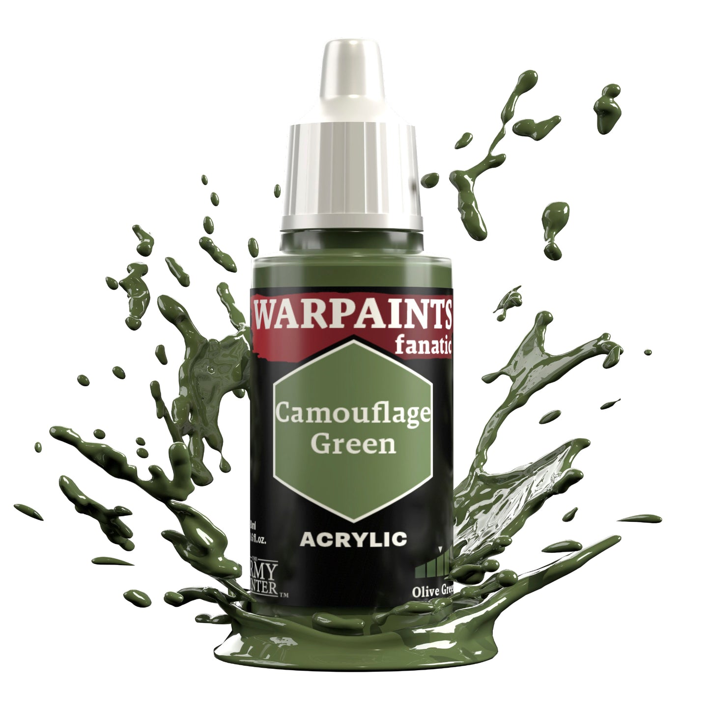 Warpaints Fanatic: Camouflage Green - 18ml