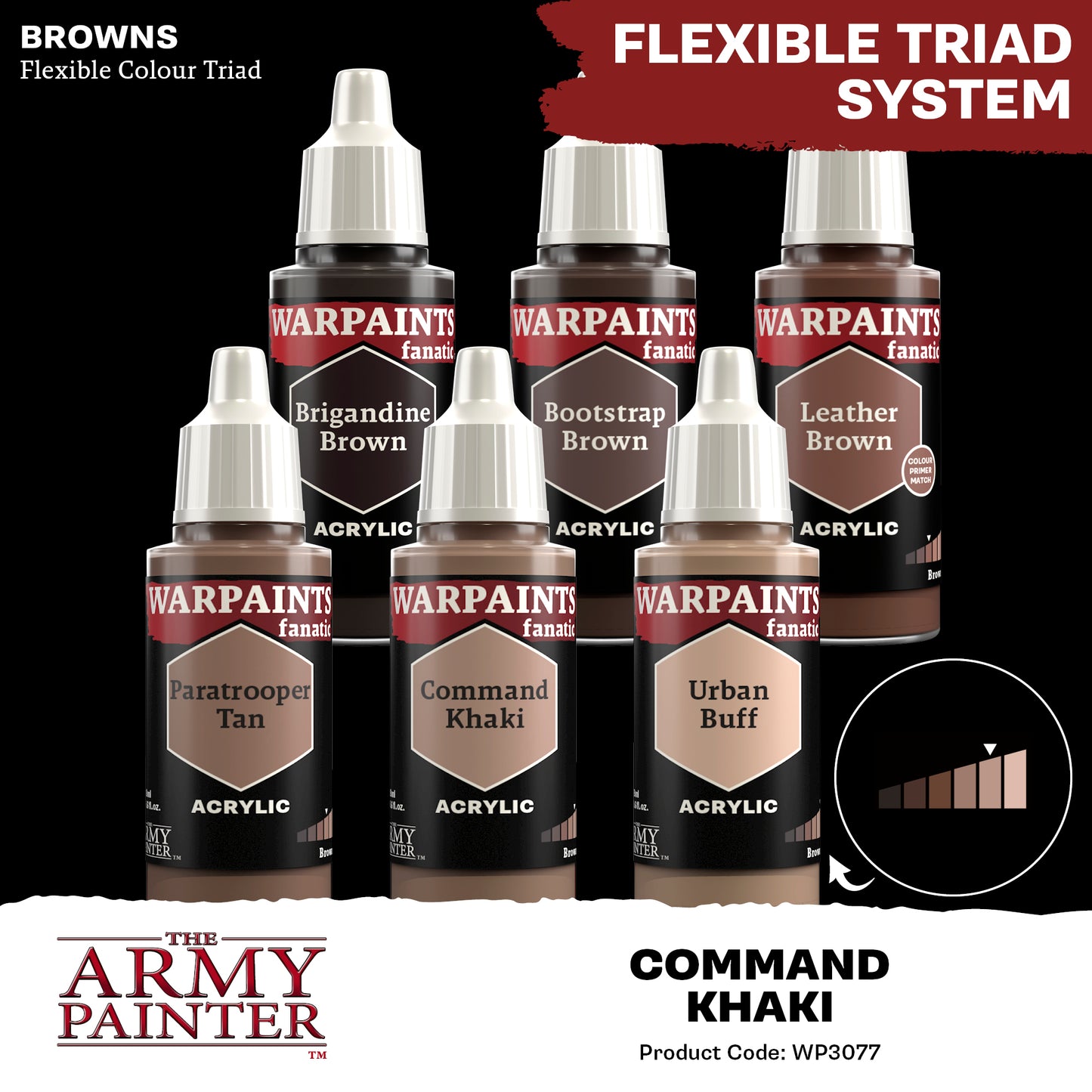 Warpaints Fanatic: Command Khaki - 18ml