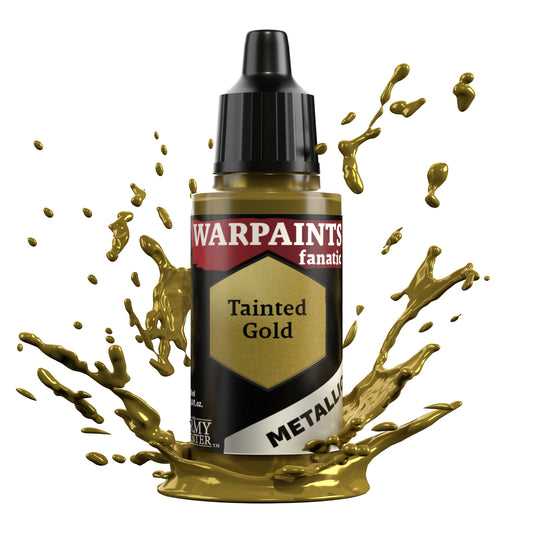Warpaints Fanatic Metallics: Tainted Gold - 18ml
