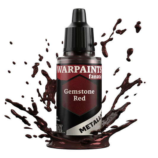 Warpaints Fanatic Metallics: Gemstone Red - 18ml