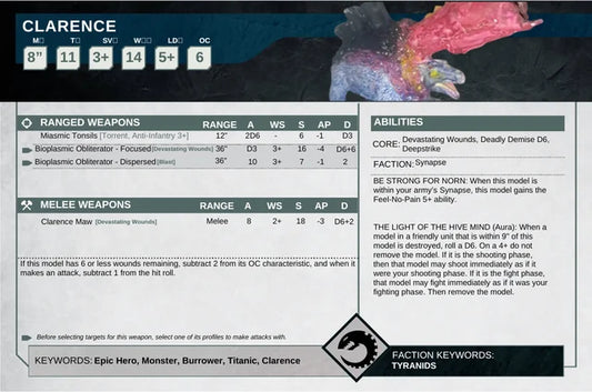 Tyranids - Clarence