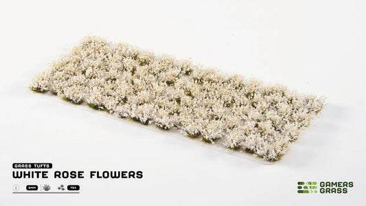 GamersGrass White Rose Flowers