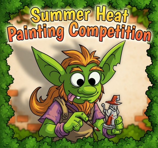 Summer Heat Painting Competition promotional banner - The Goblins Nook Southampton