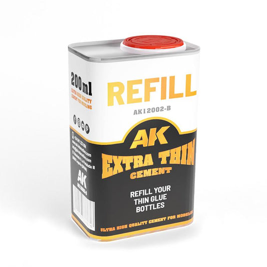 AK - Extra Thin Cement Refill 200ml