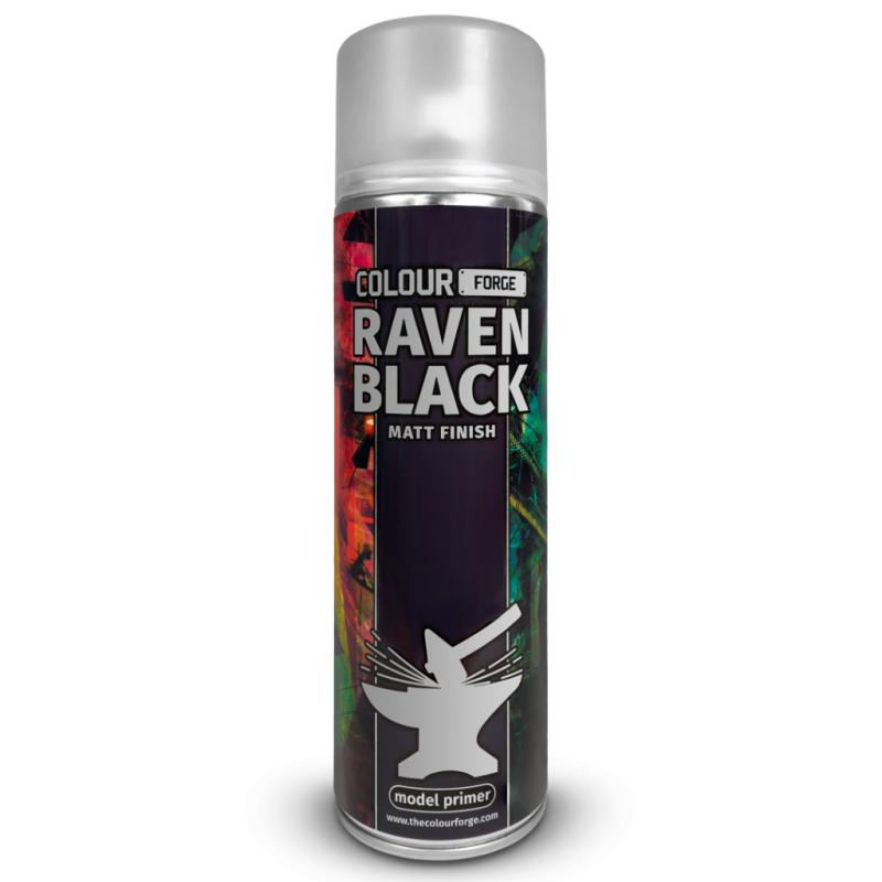 Colour Forge - Raven Black - Model Primer