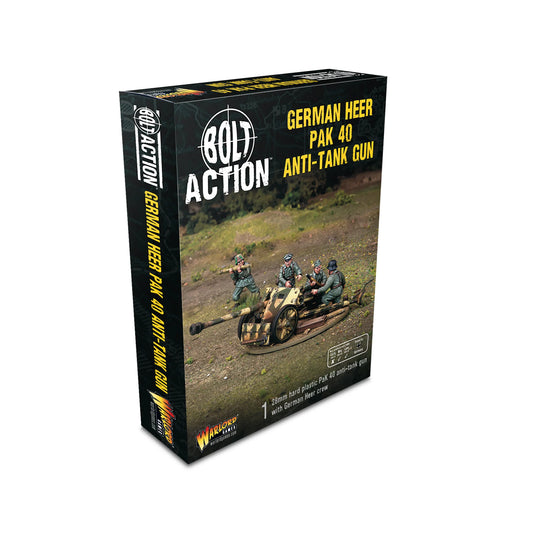 German PaK 40 Anti-Tank Gun (Plastic)