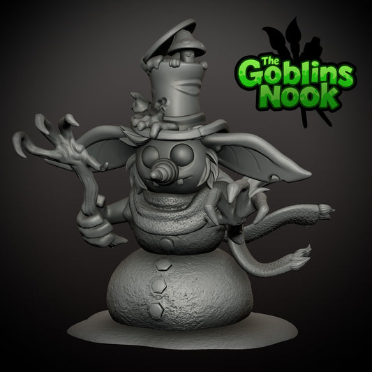 Soxy The Snowman - RPG and Wargaming Miniature