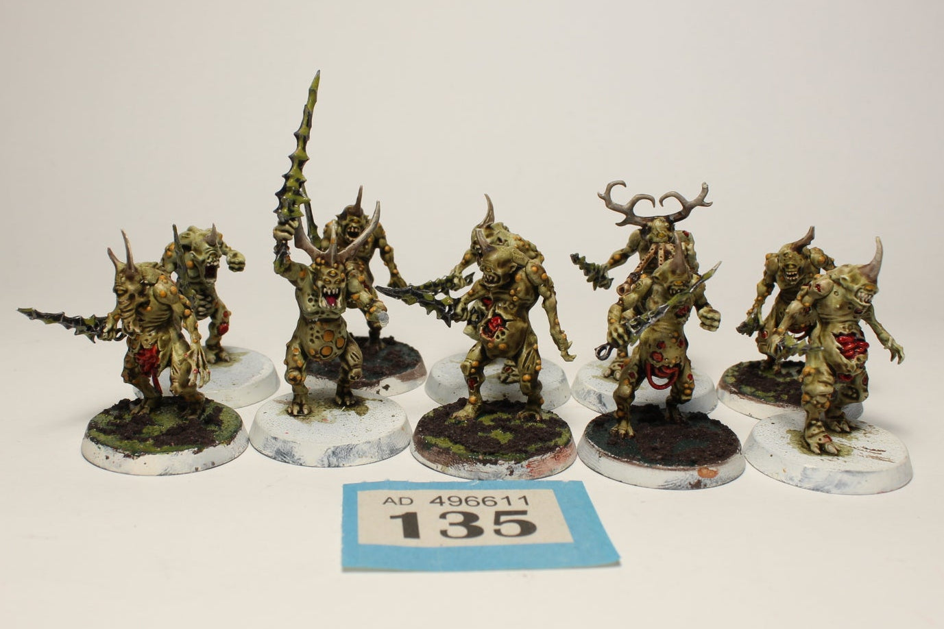 Chaos Space Marine - Plaguebearers - #B135