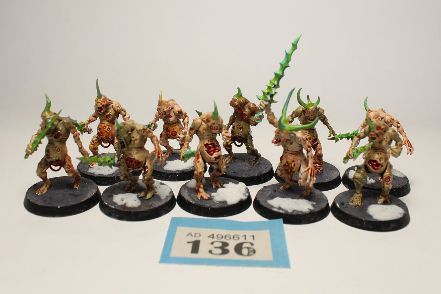 Chaos Space Marine - Plaguebearers - #B136