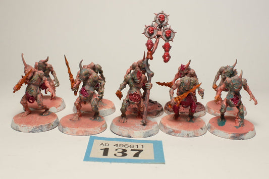 Chaos Space Marine - Plaguebearers - #B137