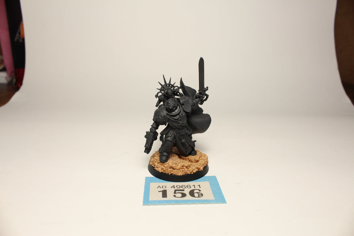 Space Marine- Black Templars Marshal  - #B156