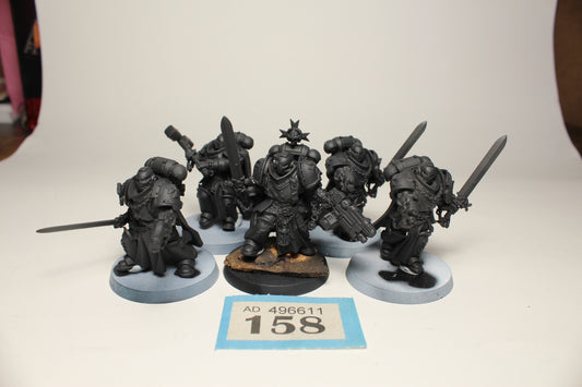 Space Marine- Black Templar Sword Brethren  - #B158
