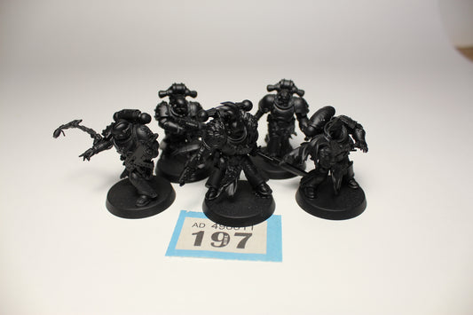 Chaos Space Marines - Red Corsairs Raiders- #B197