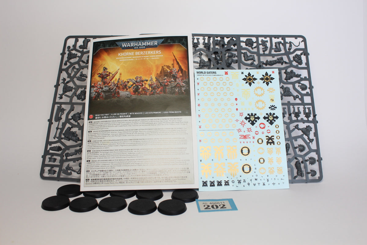 Chaos Space Marines - Khorne Berzerkers -  #B202