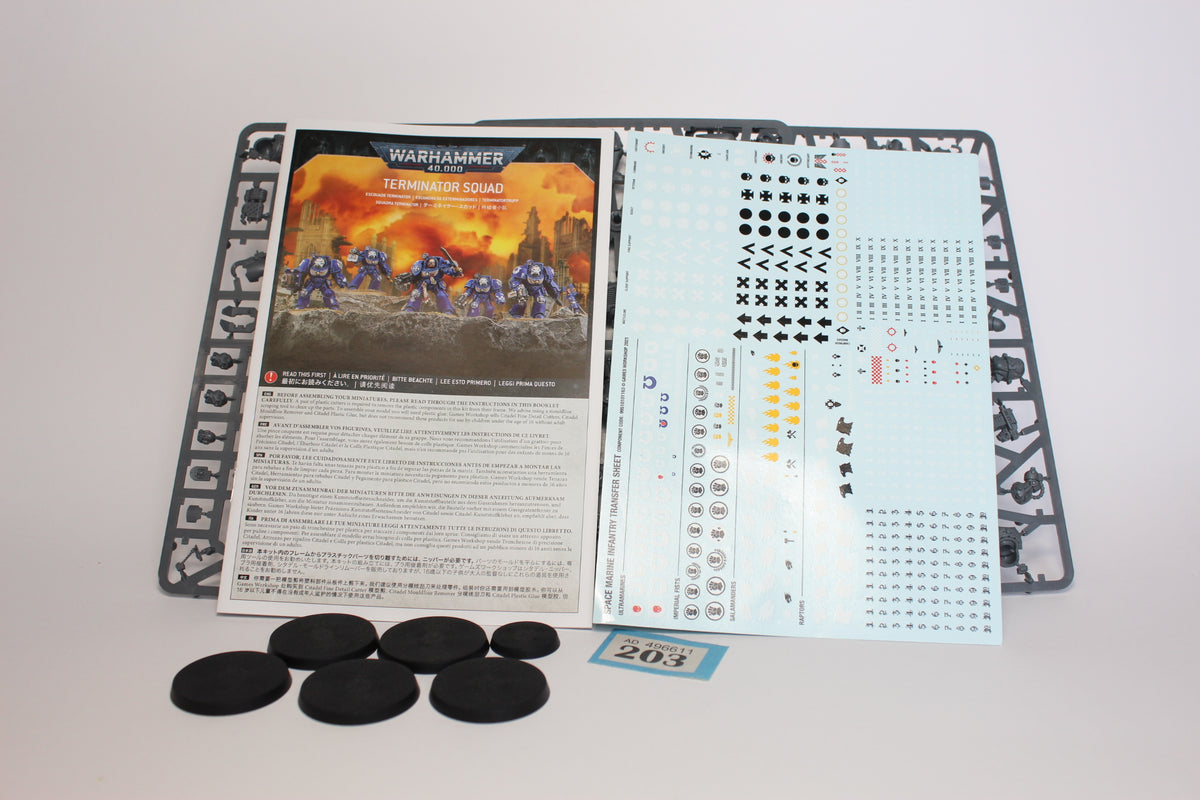 Space Marine- Terminator Squad  - #B203