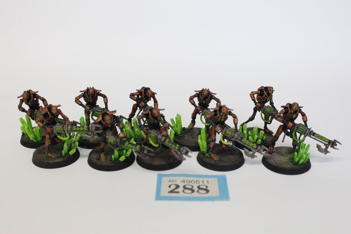 Necron Warriors, Necrons, pre-owned, painted