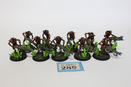 Necron Warriors, Necrons, pre-owned, painted