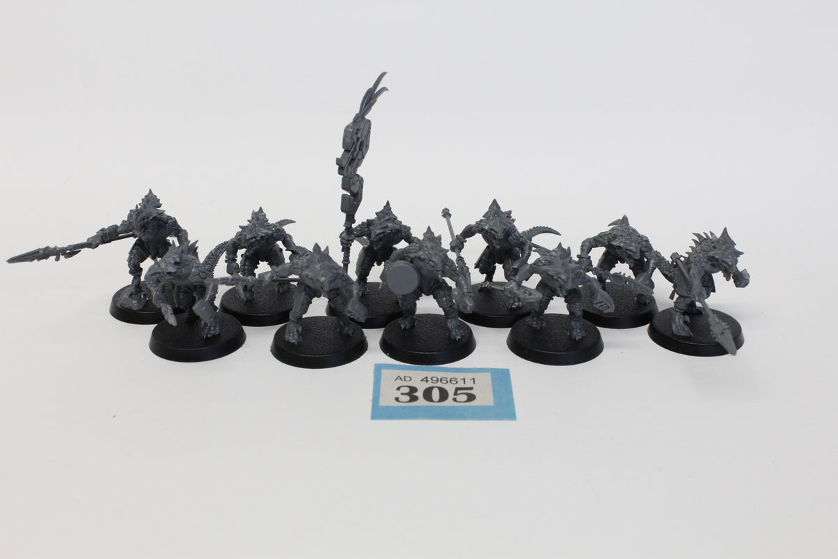 Saurus Warriors, Seraphon, pre-owned, built