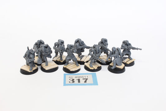 Death Korps of Krieg, Astra Militarum, pre-owned, built