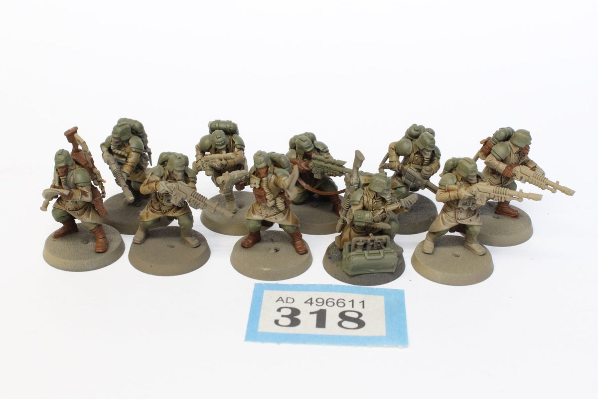 Death Korps of Krieg, Astra Militarum, pre-owned, built