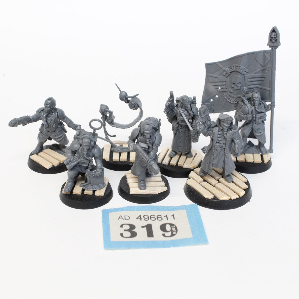 Krieg Command Squad, Astra Militarum, pre-owned, built