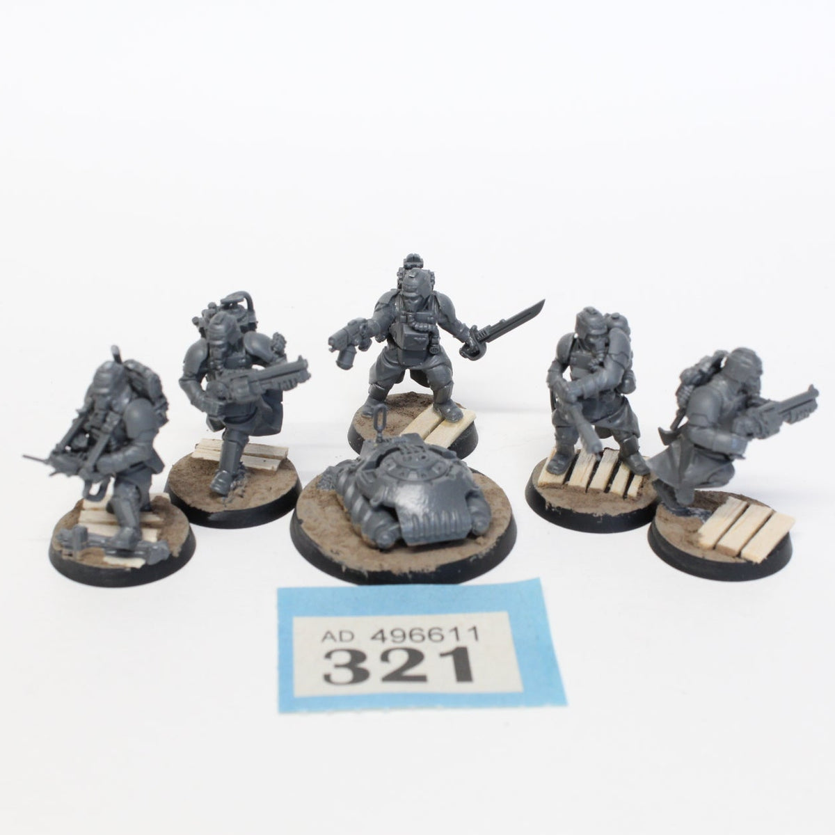 Krieg Combat Engineers, Astra Militarum, pre-owned, built