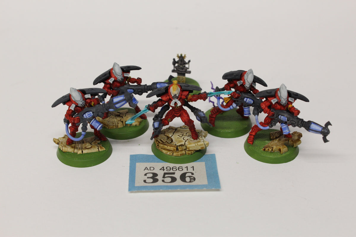 Warp Spiders, Aeldari, pre-owned, part painted