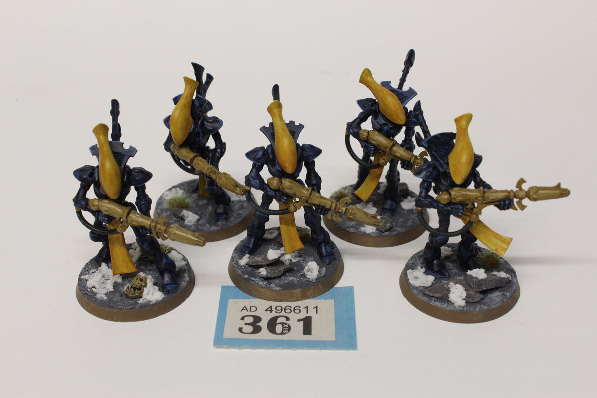 Wraithguard, Aeldari, pre-owned, part painted