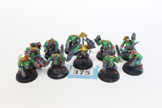 Ork Boyz (Old), Orks, pre-owned, painted