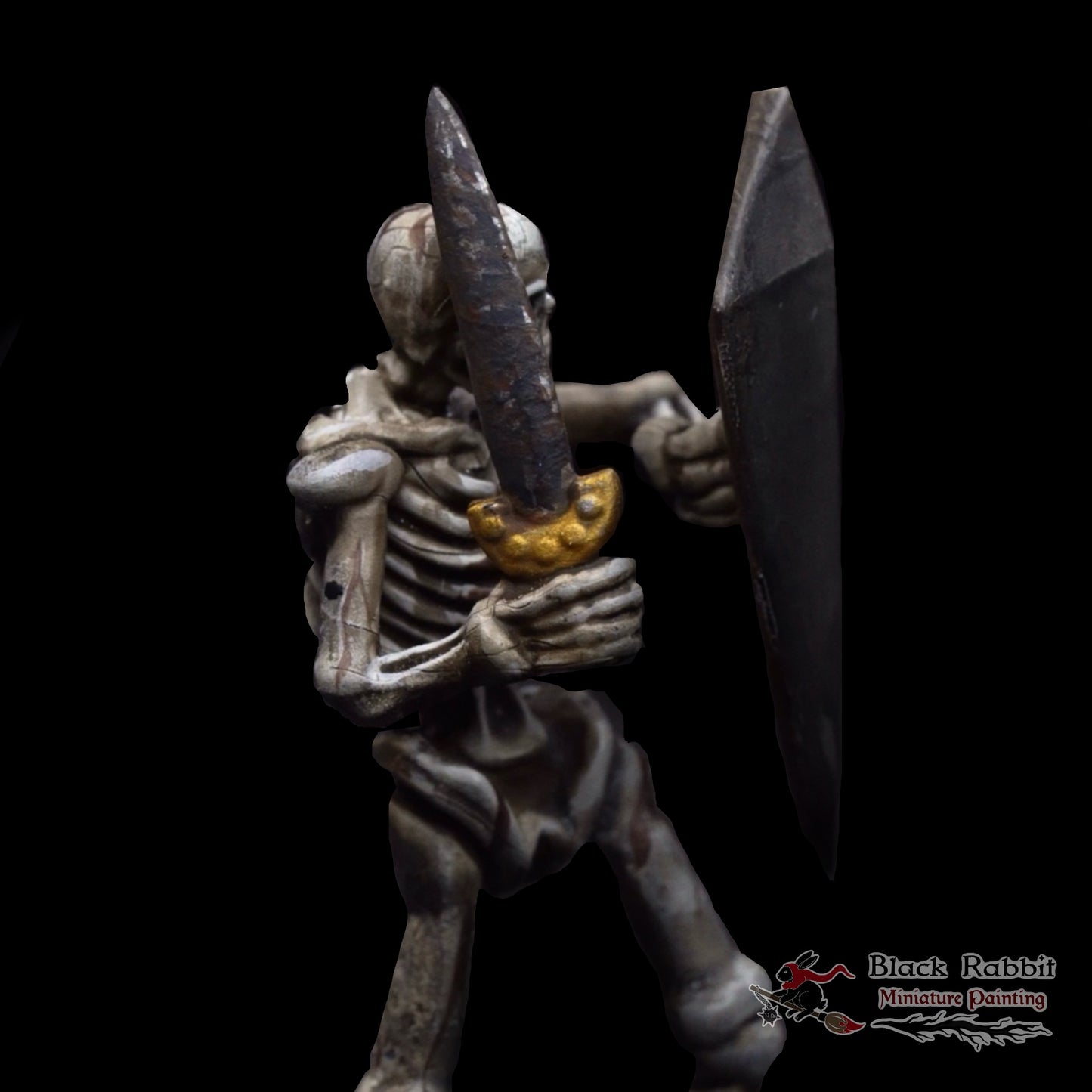 Guided Miniature Painting Class with Black Rabbit Miniature Painting