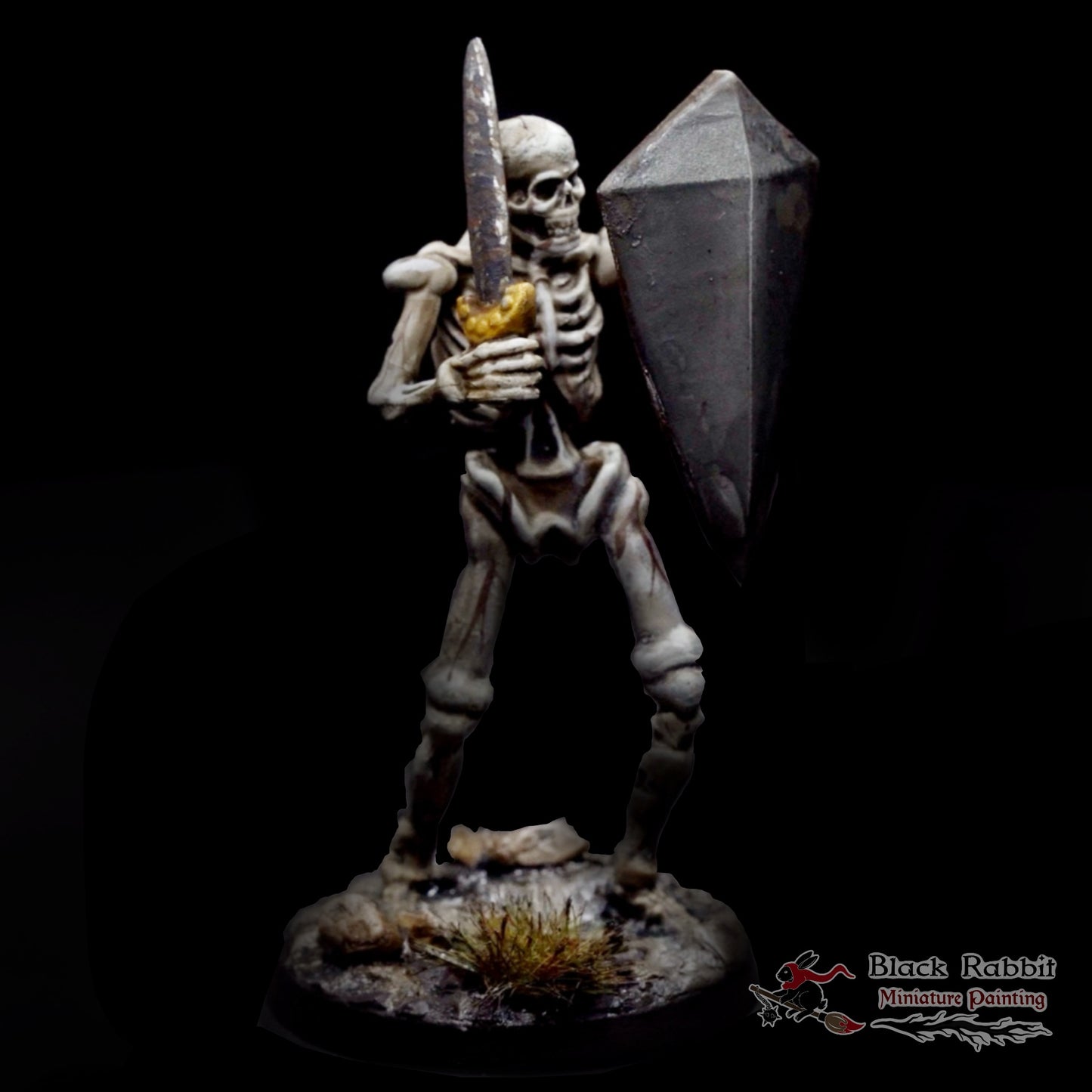 Guided Miniature Painting Class with Black Rabbit Miniature Painting