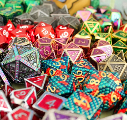 Mystery Metal Dice