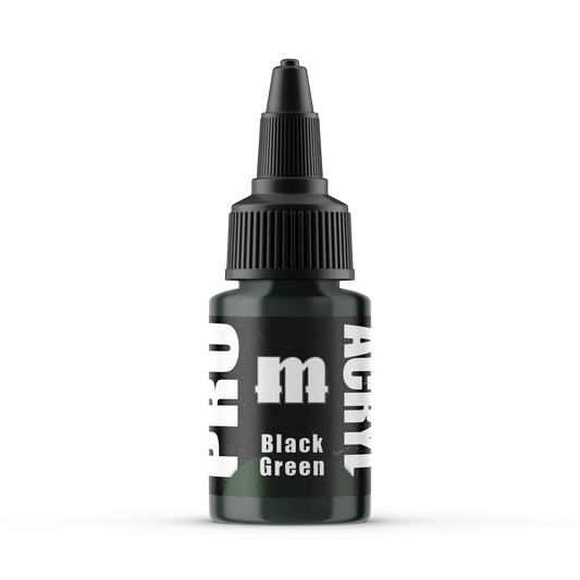Pro Acryl - Black Green
