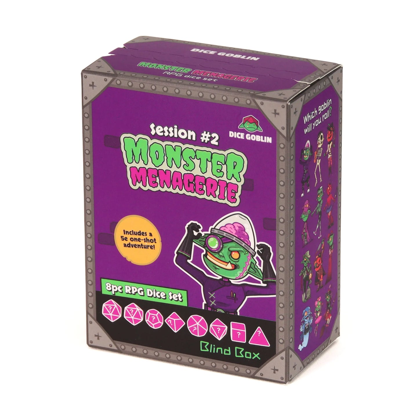 Dice Goblin - Session #2 Monster Menagerie - Blind Box Dice Set