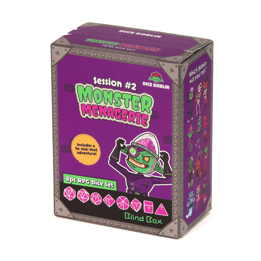 Dice Goblin - Session #2 Monster Menagerie - Blind Box Dice Set
