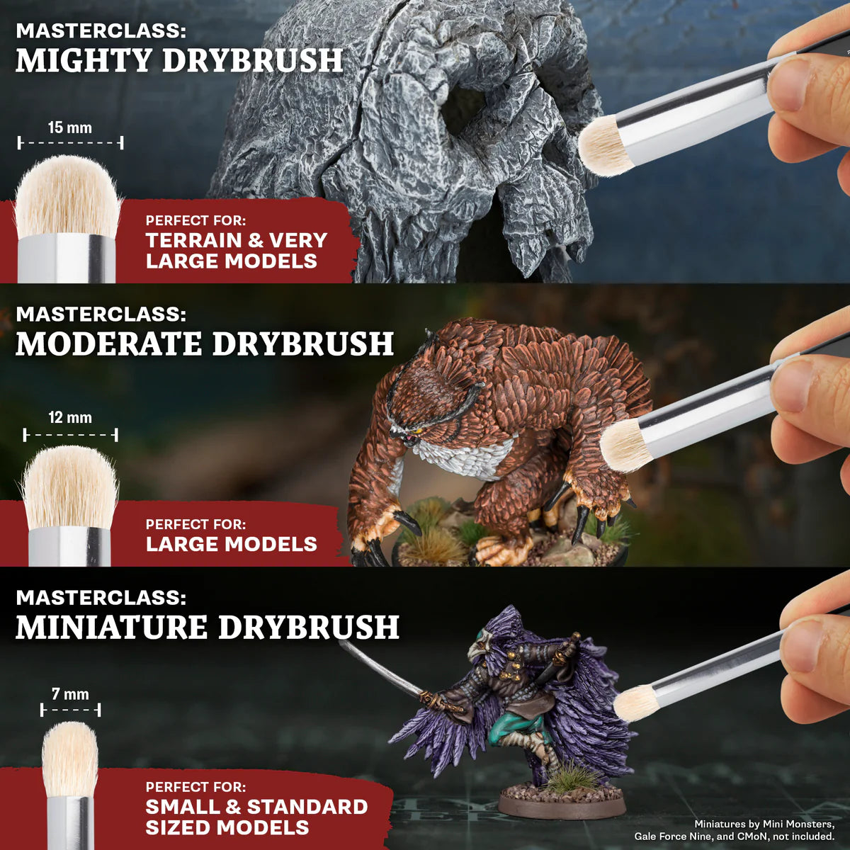 Masterclass Drybrush - Brush Set