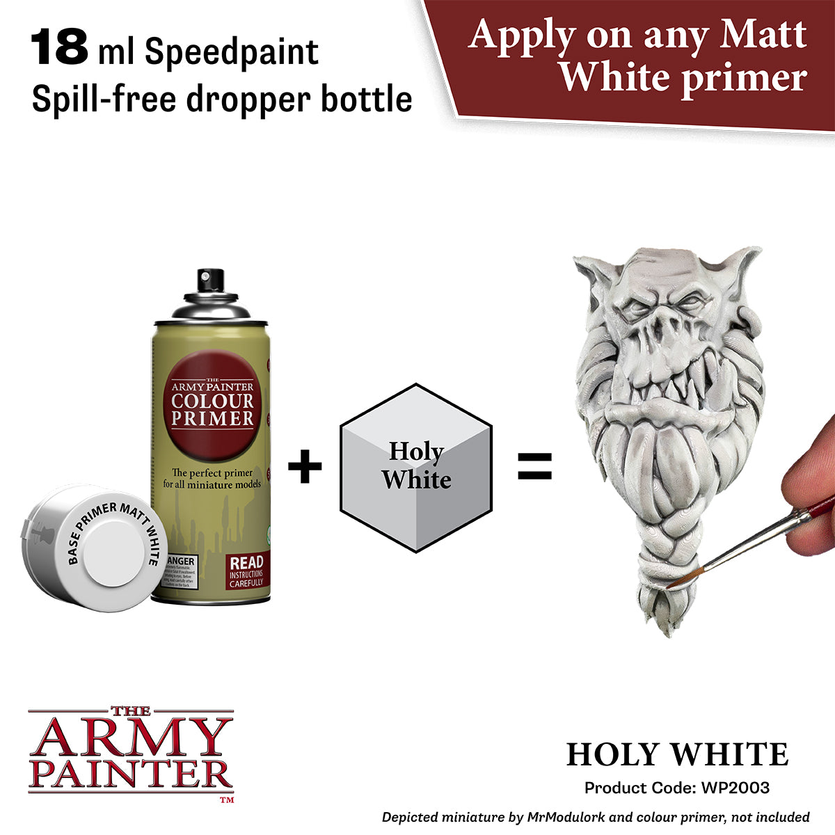 Warpaints Speedpaint 2.0: Holy White - 18ml