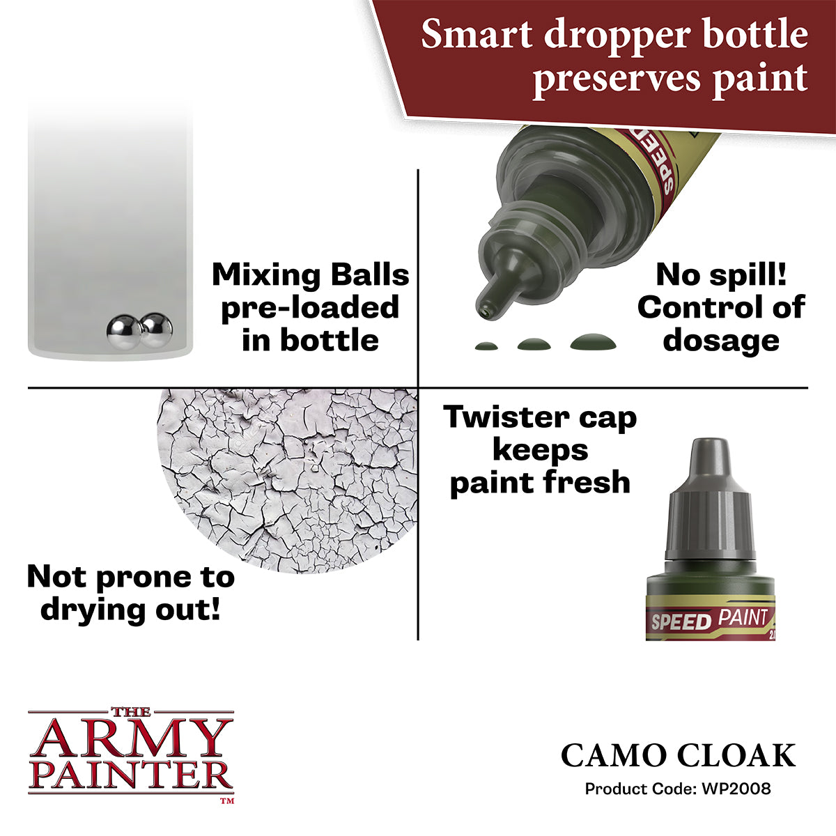 Warpaints Speedpaint 2.0: Camo Cloak - 18ml