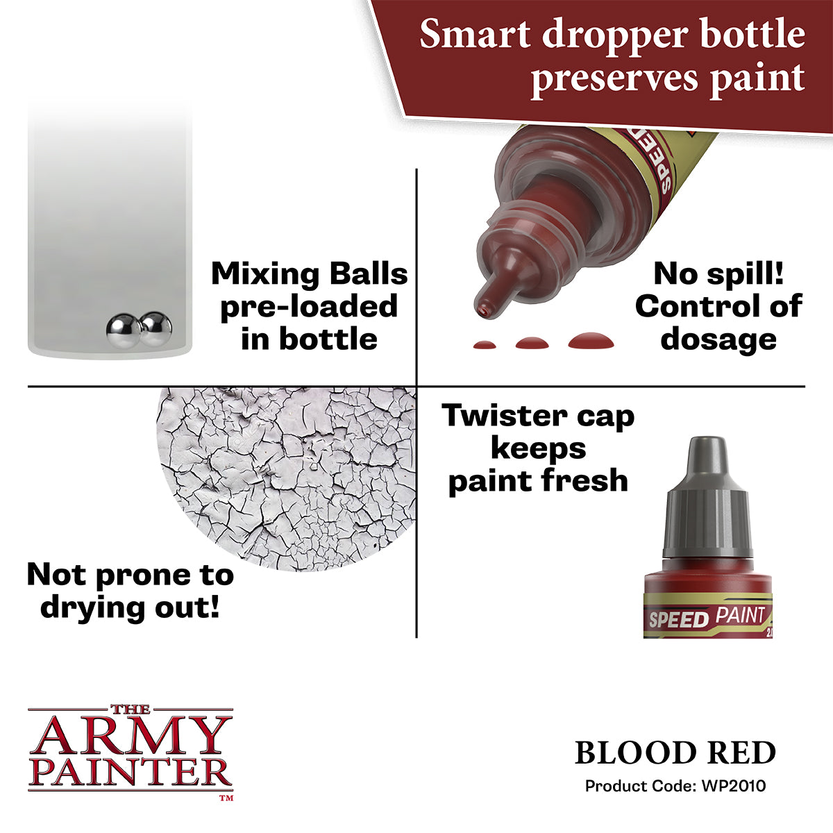 Warpaints Speedpaint 2.0: Blood Red - 18ml