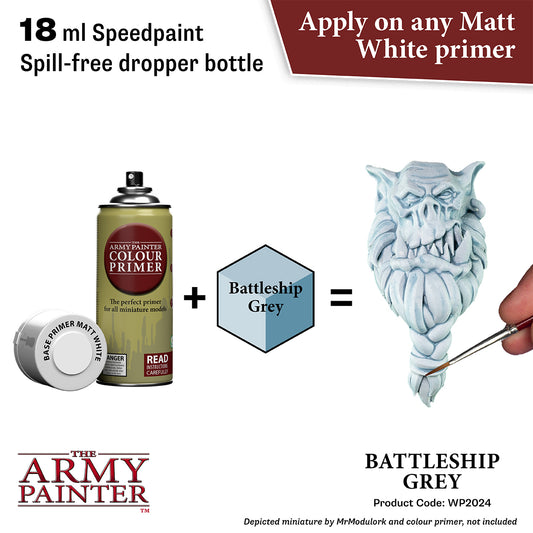 Warpaints Speedpaint 2.0: Battleship Grey - 18ml