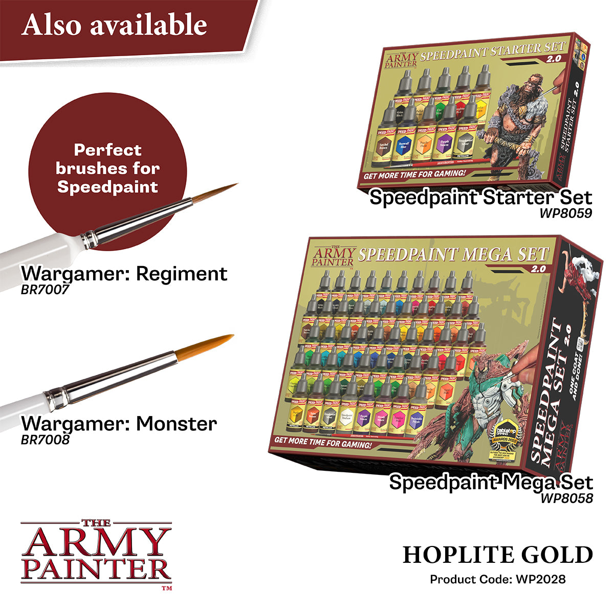 Warpaints Speedpaint 2.0: Hoplite Gold - 18ml