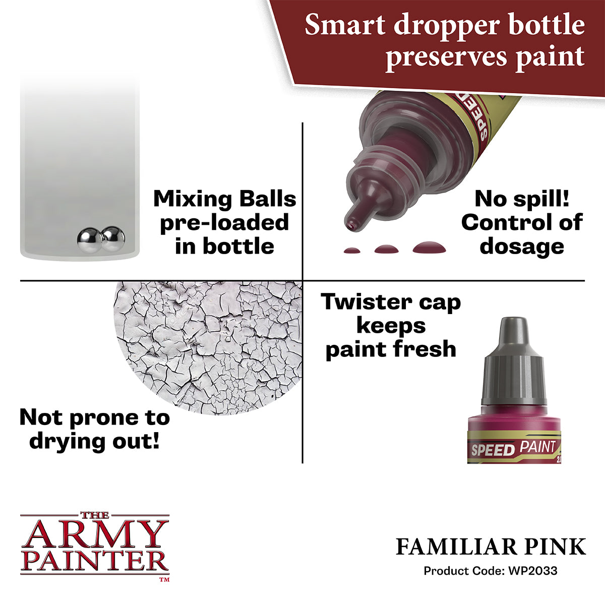 Warpaints Speedpaint 2.0: Familiar Pink - 18ml